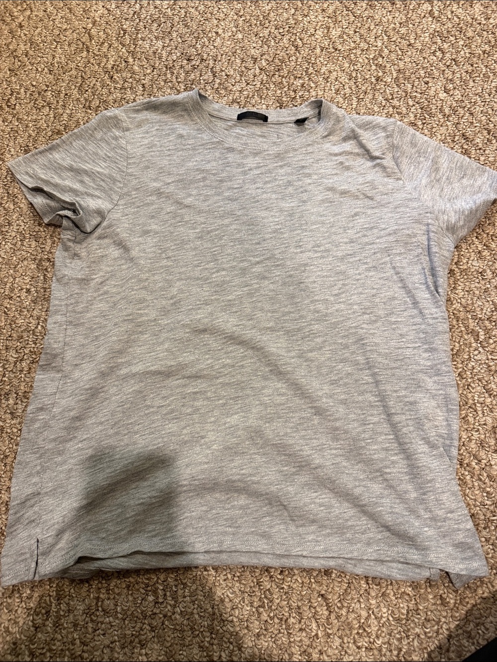 ATM Anthony Thomas Melillo Light Heather Gray Short Sleeve Tee